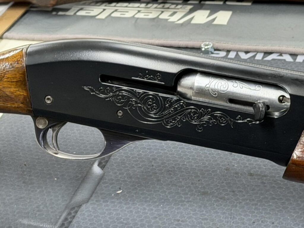 Remington 1100 Reblued with Midnight Blue Cerakote